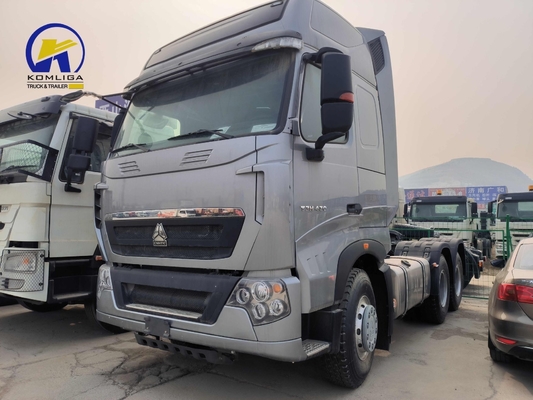 Usato Sinotruk HOWO T7 Hohan 6X4 10 ruote 340HP 380HP 400HP 430HP camion trattore con parti