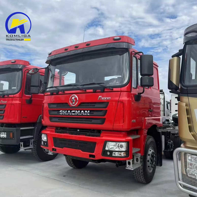 Asse anteriore 9 tonnellate Capacità di carico Usato Shacman F3000 6X4 Diesel Prime Mover Truck