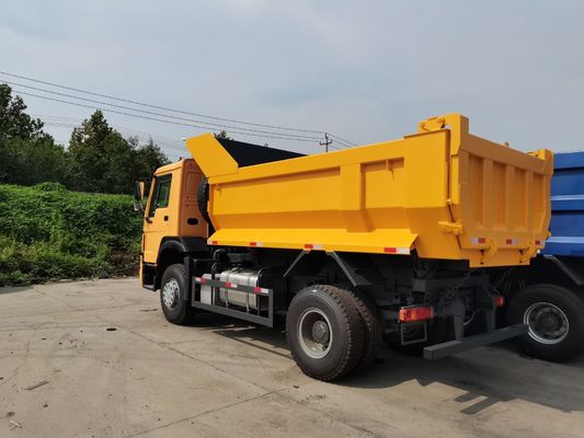 LHD/Rhd Cinese Sinotruk HOWO 6X4 4X2 Tipper Truck 8500*2500*3400mm Potenza 420 CV