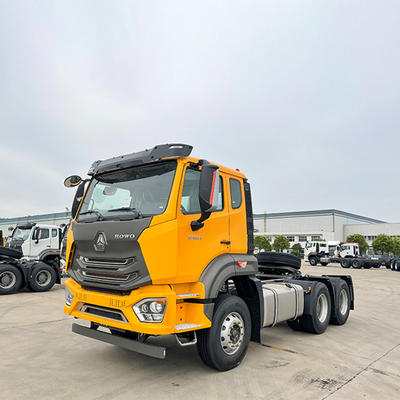 400 HP HOWO T7 400HP Tracter Head Used Tractor Truck Ideale per il trasporto di merci a lunga distanza