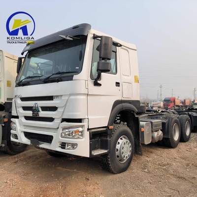 Sinotruk HOWO 371HP 6X4 Prime Mover Used Tractor Truck con standard di emissioni Euro 2