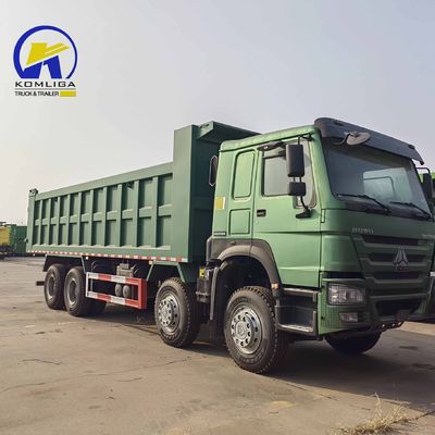 Sinotruk HOWO 30cbm 8*4 12 pneumatici camion di scarico camion di ribaltamento con sistema di sterzo Zf8118