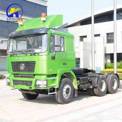 Cabina Hw76 Cabina gialla 6X4 10 ruote 380HP 400HP 420HP testa trattore rimorchio trattore usato