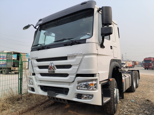 DOT certificato HW76 cabina 6X4 10 ruote HOWO trattore per applicazioni pesanti