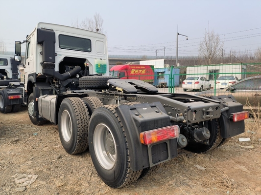DOT certificato HW76 cabina 6X4 10 ruote HOWO trattore per applicazioni pesanti