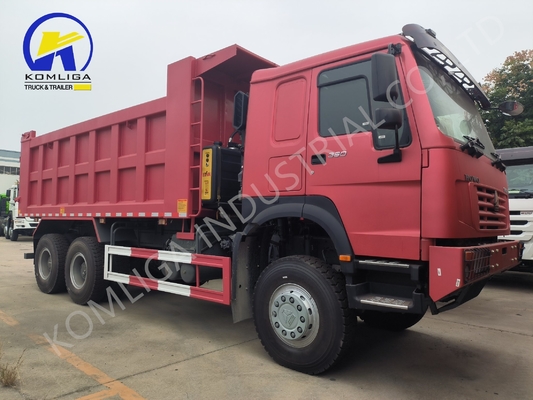 25-30 tonnellate LHD/Rhd volante Sinotuck HOWO 6X4 Dump Tipper Truck in Africa nel 2024