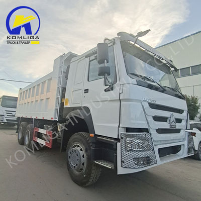 6X4 HOWO Camionetti di scarico da 30 tonnellate Camionetti di scarico con cambio manuale e cisterna da 300 litri