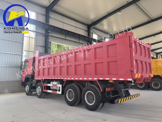 Capacità di carico da 21 a 30 t Dump truck 8x4 Sinotruk Tipper 12 pneumatici 12 ruote