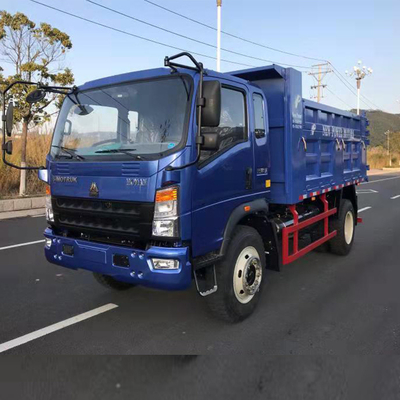 10 tonnellate di Euro II Sinotruk HOWO 6 ruote di scarico con capacità di carico di 5 metri cubi