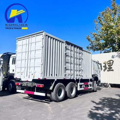 Personalizzazione 6×4 ruota motrice Cargo Truck Box per la richiesta di trasporto