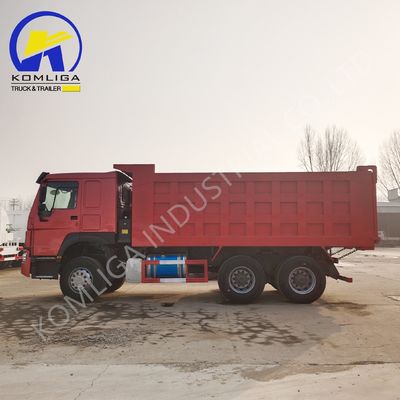 Richiesta di personalizzazione Usato 30 tonnellate Sinotruk HOWO camion di scarico a gomma in buone condizioni