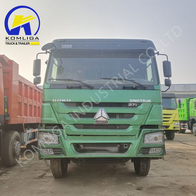 2020 Anno 371HP 6X4 Used HOWO Dump Truck esportato in Zambia con pneumatici radiali 1200r20
