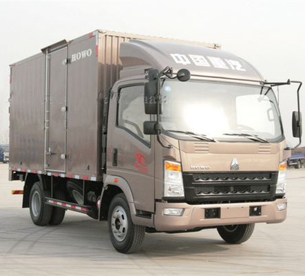 4.2 tonnellate asse posteriore Sinotruk HOWO Cdw Mini Van Box 4X2 Cargo Truck con capacità di carico da 1 a 10 t
