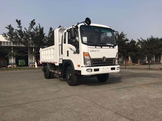Mini 6 ruote Dongfeng HOWO 4X2 Sino Light Cargo Truck 7 tonnellate con elevata capacità di carico