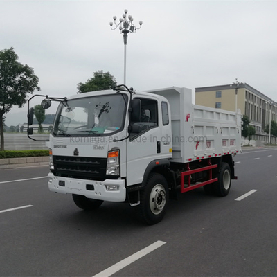 Sinotruk 6 ruote HOWO Mini Dump Truck 10 metri cubi con capacità di carico 1-10 tonnellate