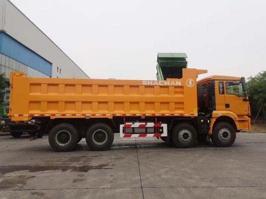 Shacman H3000 Usato 8X4 12 ruote Camionetti di scarico con ribaltatore ventrale sollevamento idraulico