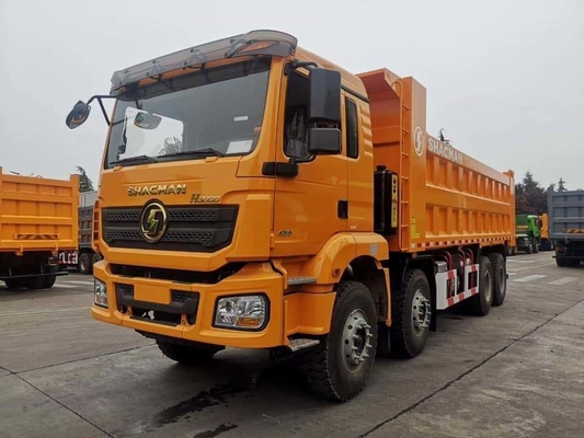 Shacman H3000 Usato 8X4 12 ruote Camionetti di scarico con ribaltatore ventrale sollevamento idraulico