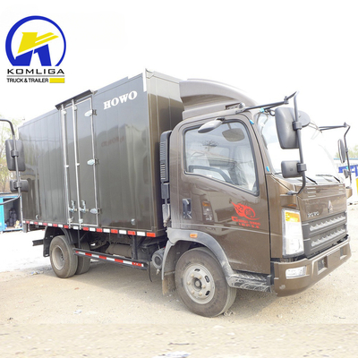 Sinotruk HOWO Hohan Cdw 4X2 Mini Van Box Cargo 3 tonnellate