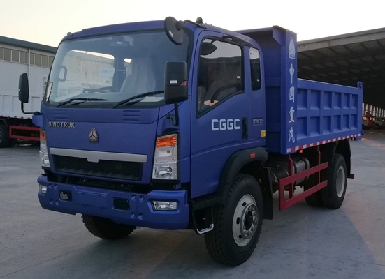 3/5/7/8 tonnellate 6 ruote Sinotruk HOWO 4X2 Mini Dumper Truck con cambio manuale