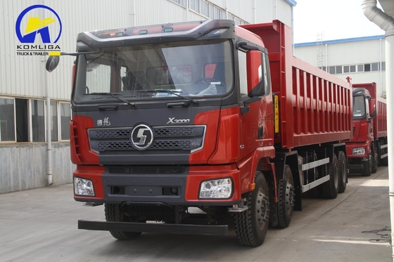 Camionetto usato Shacman 8X4 12 ruote Camionetto con cabina Hw76 in buone condizioni