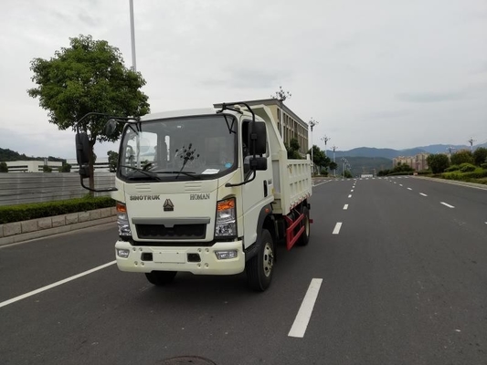 Dongfeng Sinotruk HOWO Piccolo 6 pneumatici 4x2 10m3 Camionetto di scarico con pneumatici senza tubi