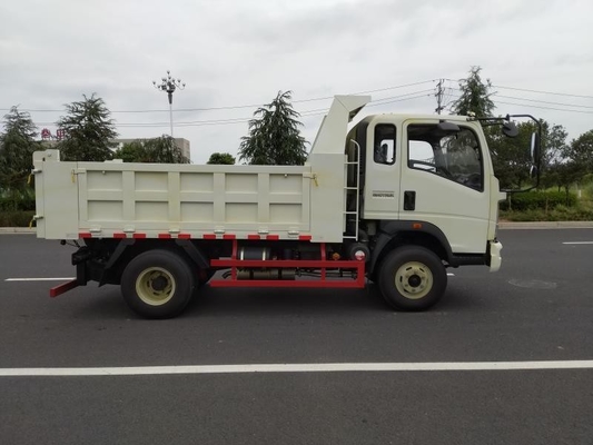 Dongfeng Sinotruk HOWO Piccolo 6 pneumatici 4x2 10m3 Camionetto di scarico con pneumatici senza tubi