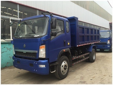 Sinotruk 4X2 12 tonnellate 12 metri cubi camion di scarico con capacità motore 4-6L Euro II