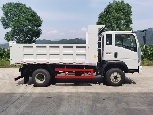 Sinotruck 4X2 Light Truck HOWO 6 ruote Cargo Truck Tipper Mini dump truck con 1