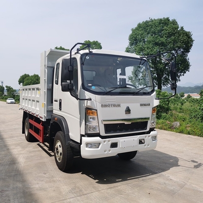 Sinotruk HOWO 4X4 Dump Truck 3 tonnellate 2 tonnellate 5 tonnellate con asse posteriore e prestazioni da 4,2 tonnellate