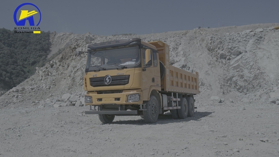 Shacman X3000 6X4 10 ruote Camione per il rimbalzo a scarico con rimbalzo ventrale sollevamento idraulico