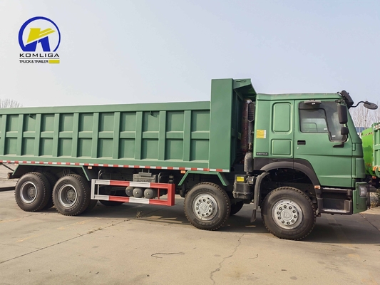 8X4 12 ruote 60 tonnellate Sinotruck Tipper Dumper 371HP HOWO Dump Truck per la costruzione