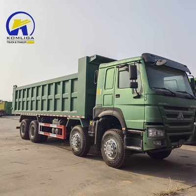 8X4 12 ruote 60 tonnellate Sinotruck Tipper Dumper 371HP HOWO Dump Truck per la costruzione