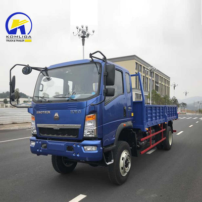 Richiesta personalizzata HOWO camion leggero 4x2 6 ruote camion di scarico carico capacità di carico 1-10t