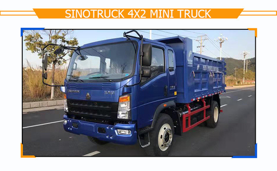 Sinotruk HOWO Homan 4X2 4X4 Dump Truck con asse anteriore da 2,4 tonnellate e asse posteriore da 4,2 tonnellate