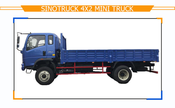 Sinotruk HOWO Homan 4X2 4X4 Dump Truck con asse anteriore da 2,4 tonnellate e asse posteriore da 4,2 tonnellate