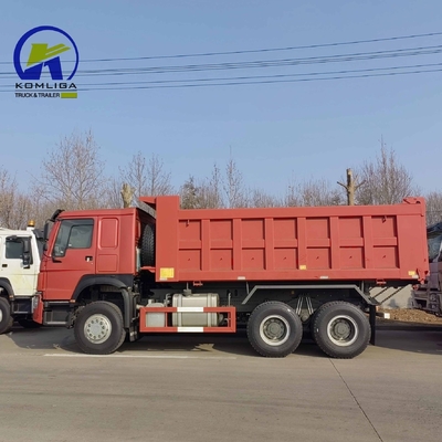 Scaricatore di rifiuti usato Sinotruk HOWO 35 tonnellate 6X4 Motore di scaricatore di rifiuti capacità 8L