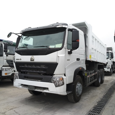 Scaricatore di rifiuti usato Sinotruk HOWO 35 tonnellate 6X4 Motore di scaricatore di rifiuti capacità 8L