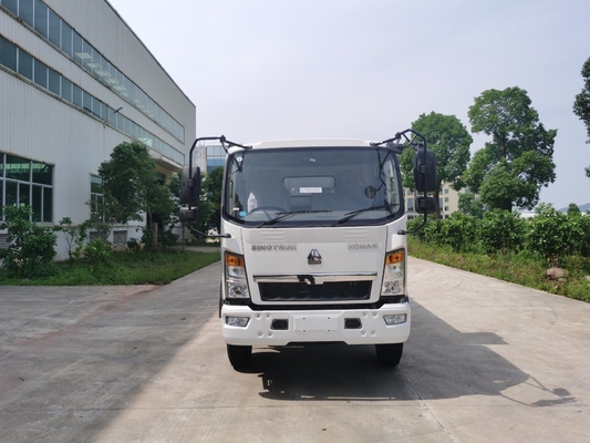 5-10t HOWO Mini Truck Dump Cargo Truck con 6 1 pneumatici di ricambio e stile di guida LHD/Rhd