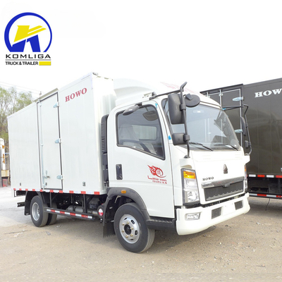 Sinotruk HOWO 4X2 camion merci con cambio manuale e capacità di 120 litri di serbatoio di carburante