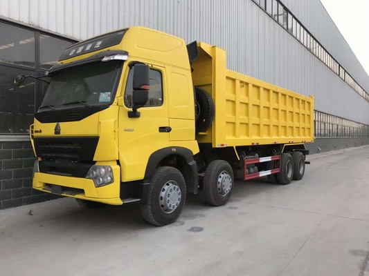 Sinotruk 8X4 12 ruote HOWO Tipper Usato camion di scarico Potenza 351-450 CV Ruota motrice 8×4