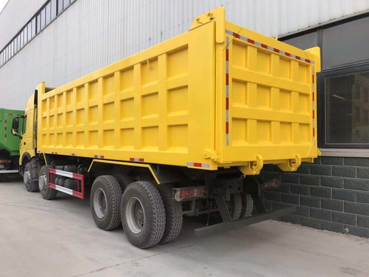 Sinotruk 8X4 12 ruote HOWO Tipper Usato camion di scarico Potenza 351-450 CV Ruota motrice 8×4