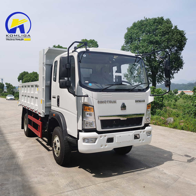 2.4 tonnellate asse anteriore Sinotruk HOWO 6 ruote 4x2 4x4 camion spazzatura/cargo di grande capacità