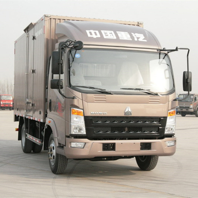 2.4 tonnellate asse anteriore Sinotruk HOWO 6 ruote 4x2 4x4 camion spazzatura/cargo di grande capacità
