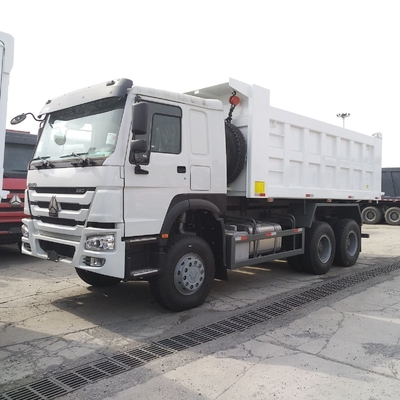 Usato HOWO 6X4 10 ruote Dump Truck con doppio Alex e supporto tecnico di ricambi