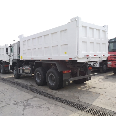Usato HOWO 6X4 10 ruote Dump Truck con doppio Alex e supporto tecnico di ricambi