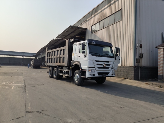 Usato HOWO 6X4 10 ruote Dump Truck con doppio Alex e supporto tecnico di ricambi