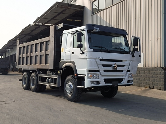 Usato HOWO 6X4 10 ruote Dump Truck con doppio Alex e supporto tecnico di ricambi