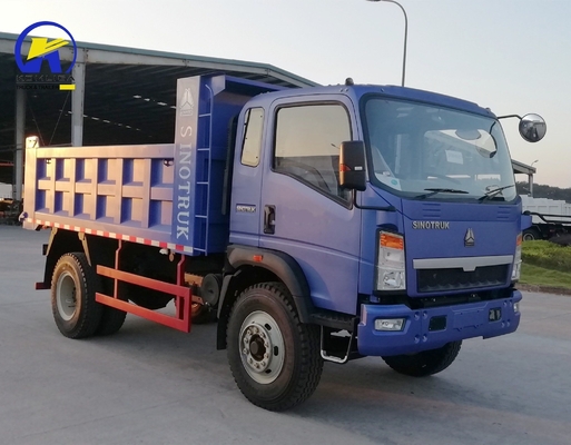 Richiesta personalizzata HOWO 4X2 4X4 116HP Mini Light Dump Tipper Truck con personalizzazione