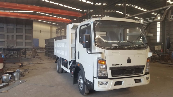 3-10t 4X2 camion merci usato camion di ribaltamento per il trasporto 5995x2350x2620mm personalizzazione