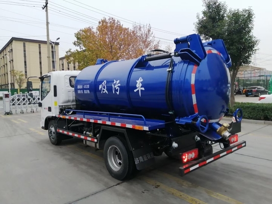 Dongfeng 4X2 10m3 12000 litri camion aspiratore ad alta pressione con certificazione CEE